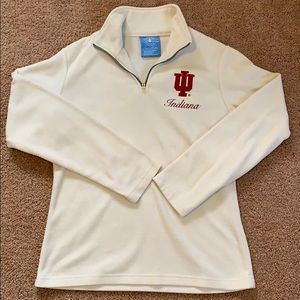 IU fleece quarter zip